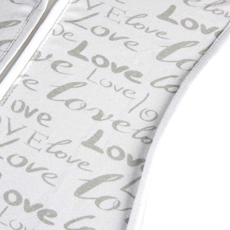 Woombie Air BB Love Blanket, Gray/White, 14-19 Pound - Image 4